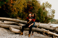 Courtney + Glen Engagement Grant Park October 2020
