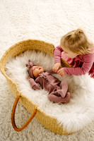 Phoebe In Studio Newborn Session January 2024